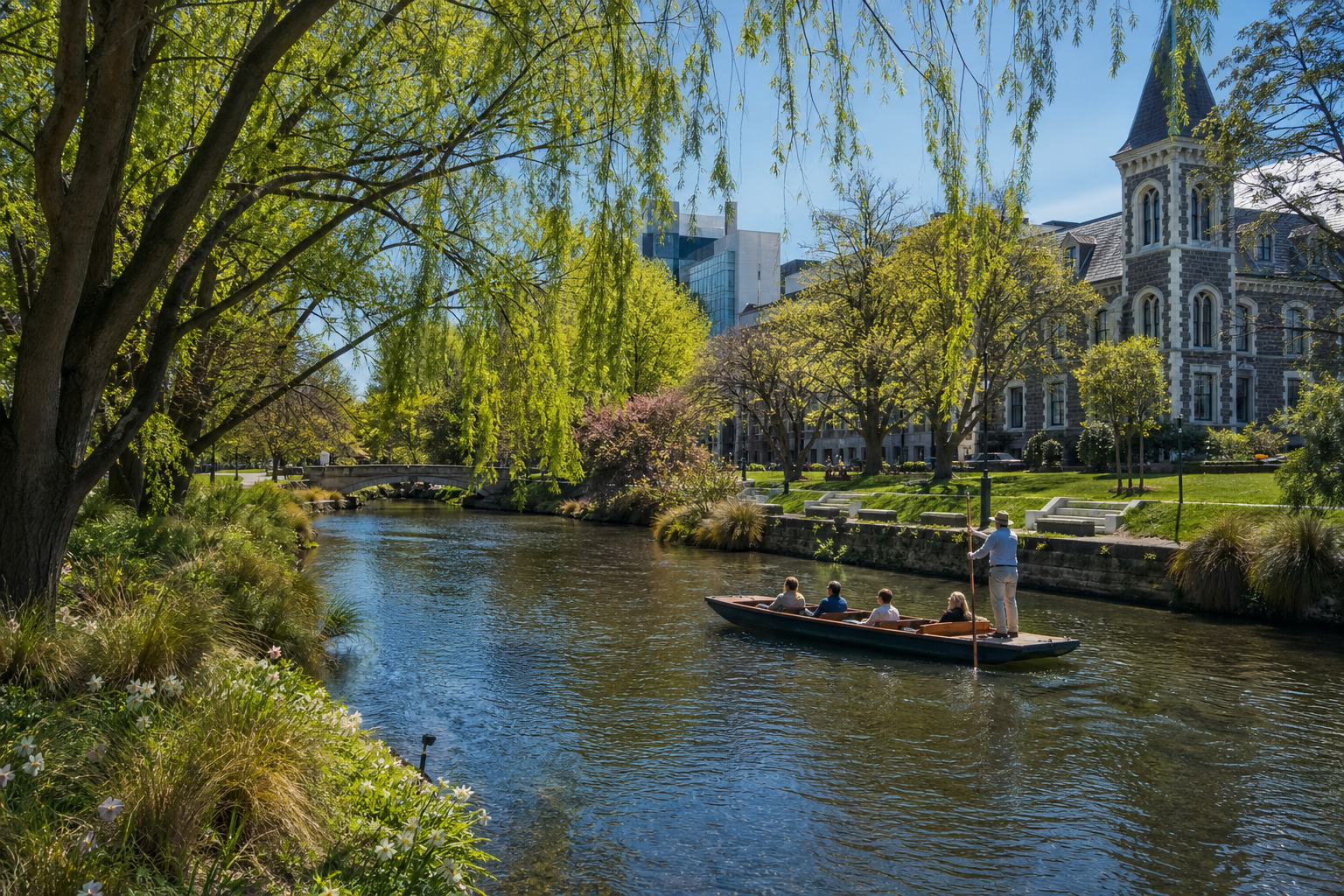 Christchurch Avon River